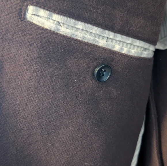 Taylor Stitch Dark Brown Men's Blazer Size 38 - Picture 5 of 6